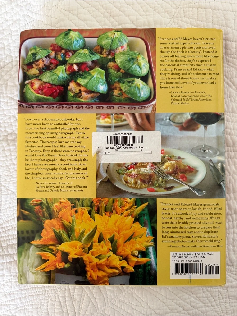 The Tuscan Sun Cookbook by Frances Mayes and Edward Mayes